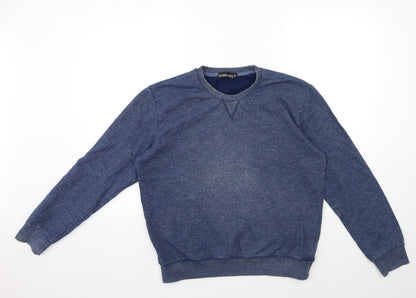 GIANNI LUPO Mens Blue   Pullover Sweatshirt Size XL