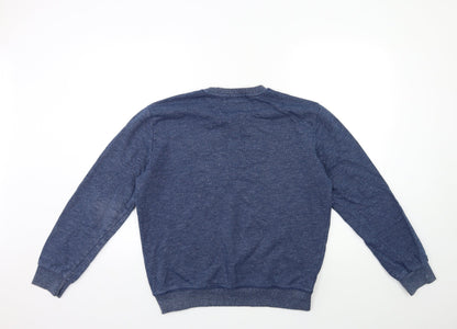 GIANNI LUPO Mens Blue   Pullover Sweatshirt Size XL
