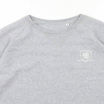 Middlesbrough Fc Mens Grey   Pullover Sweatshirt Size M