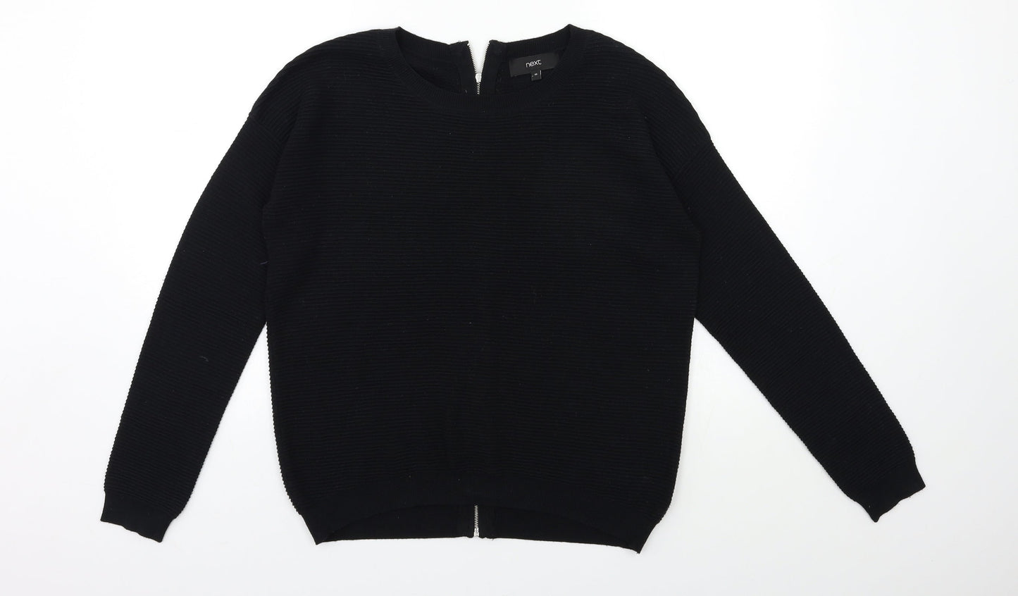 Womens UK Size 10 NEXT Black Pullover Jumper