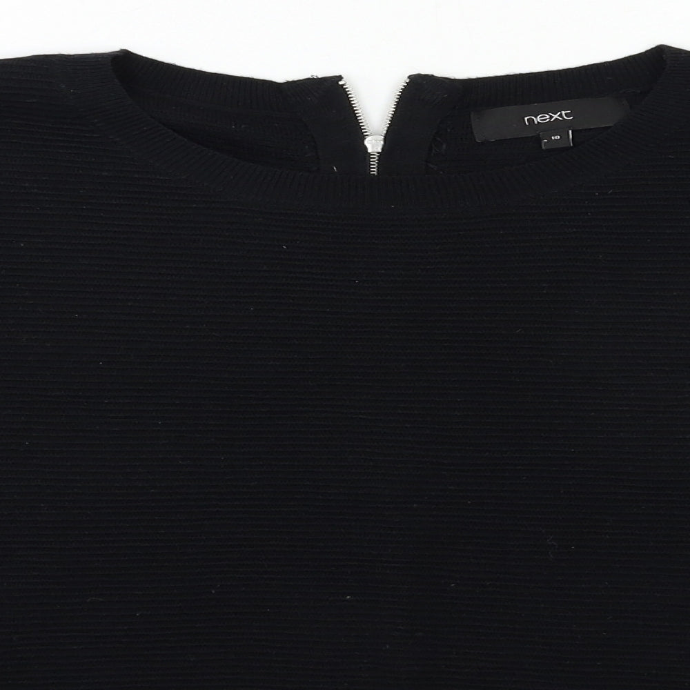 Womens UK Size 10 NEXT Black Pullover Jumper