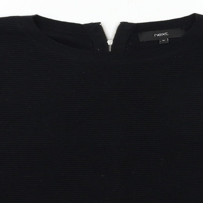 Womens UK Size 10 NEXT Black Pullover Jumper