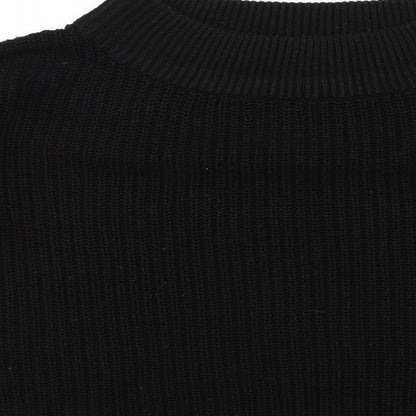 Womens UK Size L New Look Black Pullover Jumper