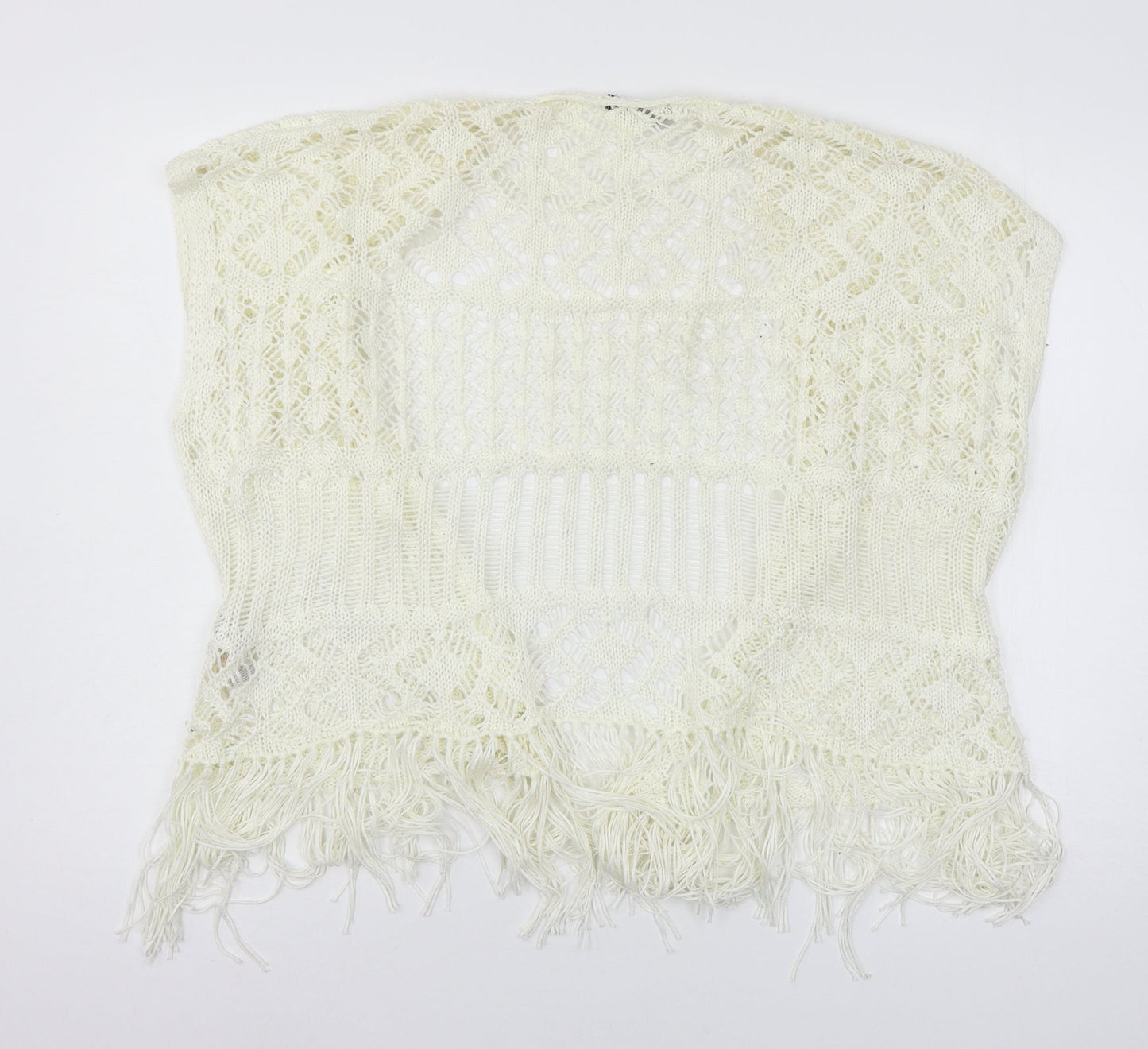 Womens UK Size XS Atmosphere Ivory Cardigan Jumper