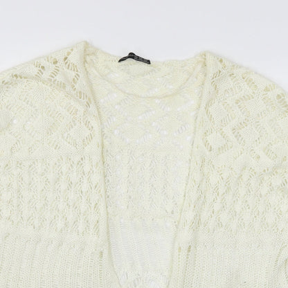 Womens UK Size XS Atmosphere Ivory Cardigan Jumper