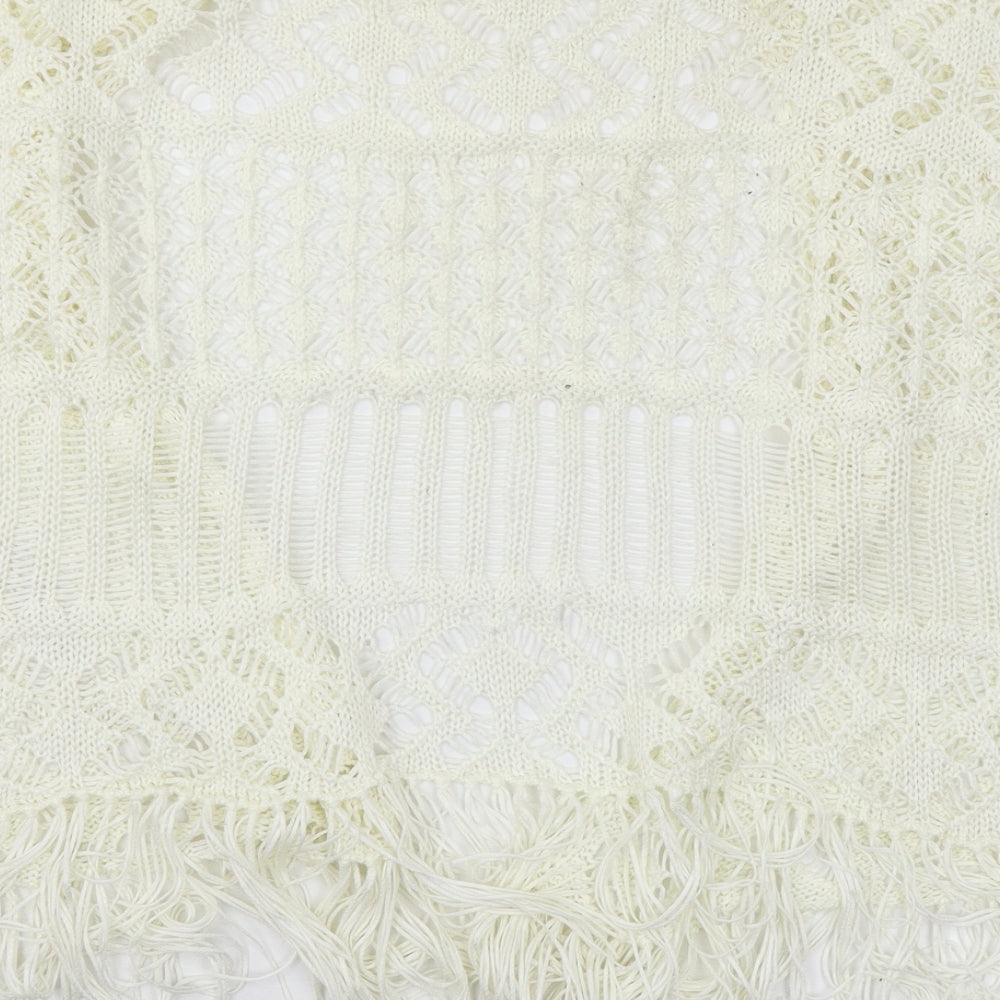 Womens UK Size XS Atmosphere Ivory Cardigan Jumper