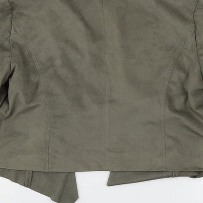 Womens UK Size 14 M&Co Green Jacket