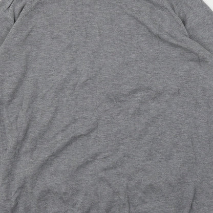 Womens UK Size M H&M Grey Cardigan Jumper