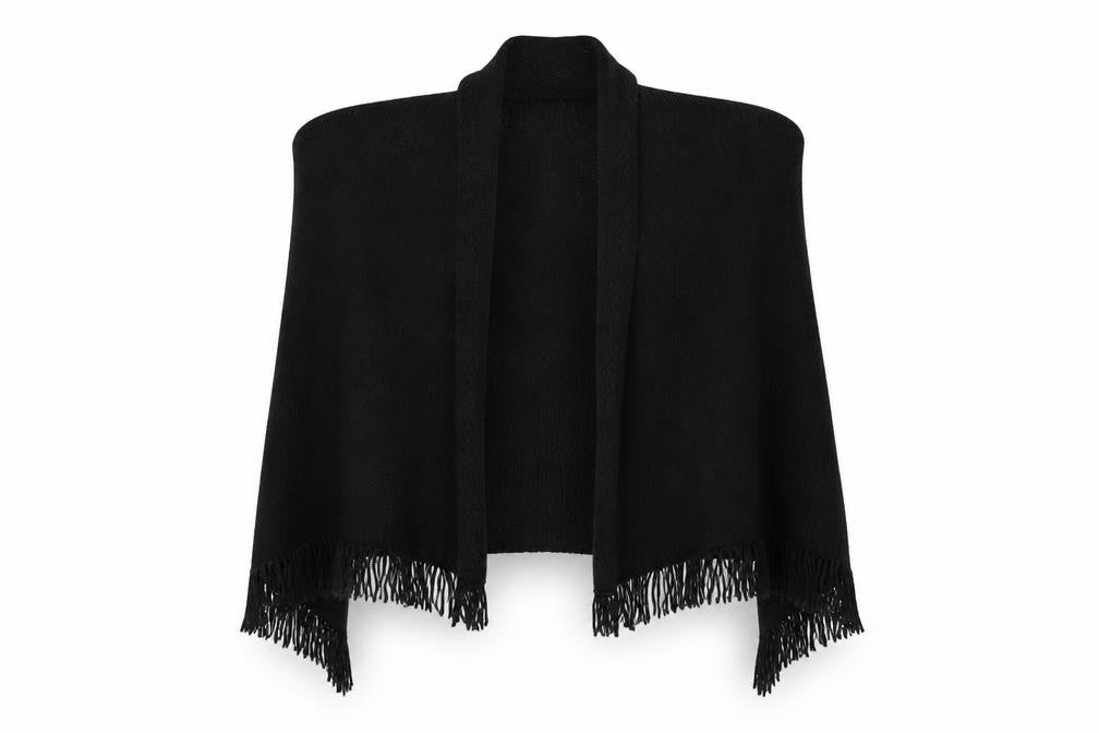 Matalan Womens Black  Knit  Shawl/Wrap
