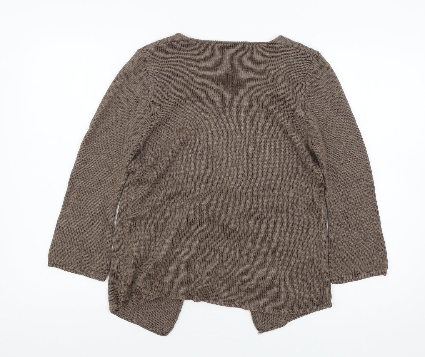 Womens UK Size 14 Marks and Spencer Brown Pullover Jumper