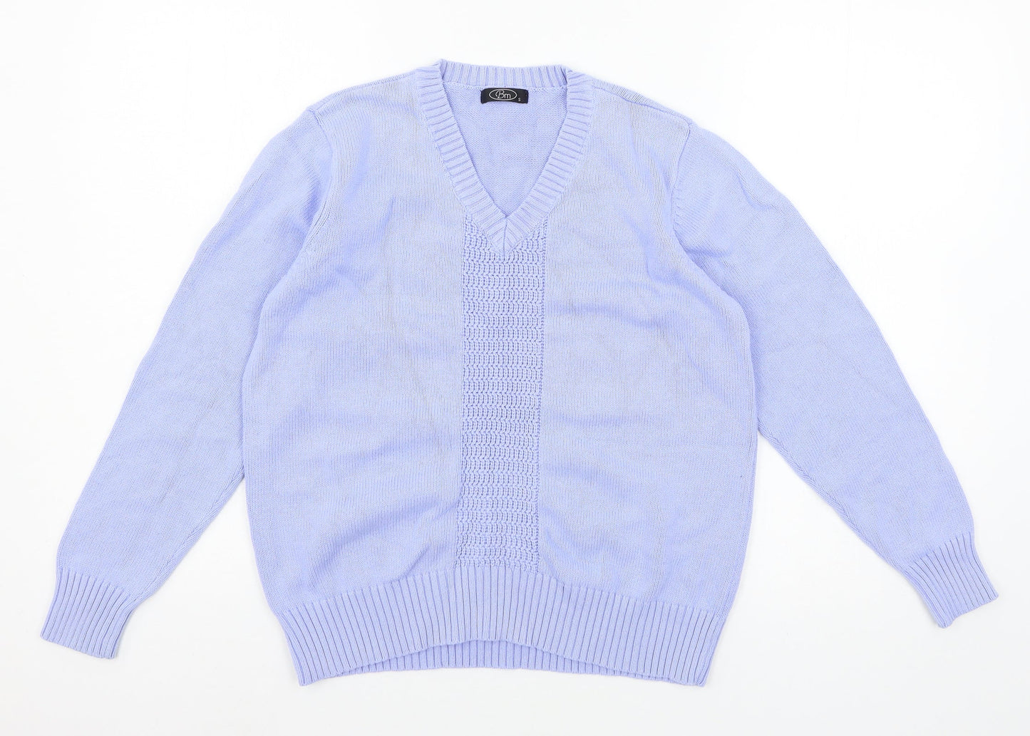 Womens UK Size S Bonmarché Blue Pullover Jumper