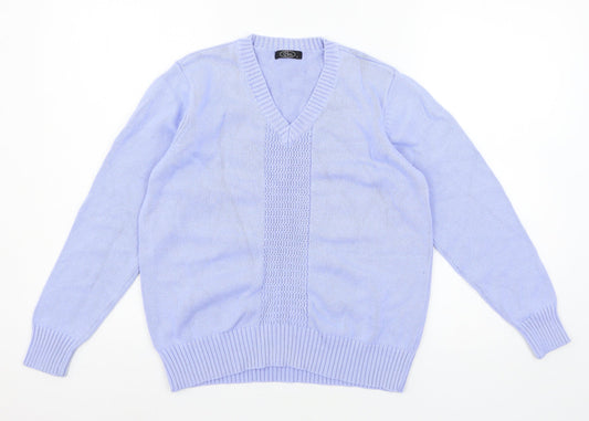 Womens UK Size S Bonmarché Blue Pullover Jumper