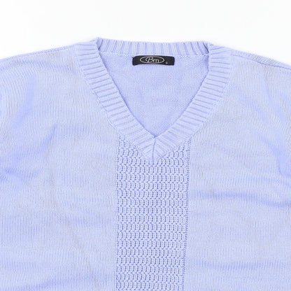 Womens UK Size S Bonmarché Blue Pullover Jumper