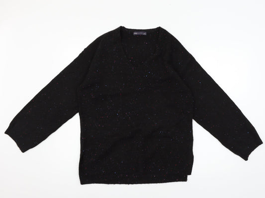 Womens UK Size S Marks and Spencer Black Pullover Jumper