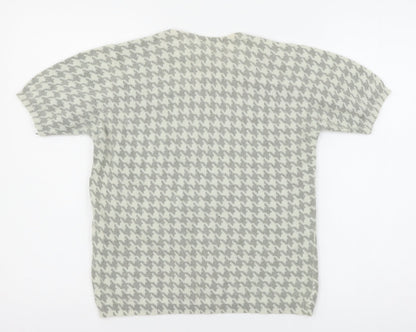 Womens UK Size 14 Marks and Spencer Grey Basic T-Shirt
