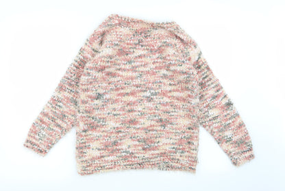 Womens UK Size 14 Select Multicoloured Pullover Jumper