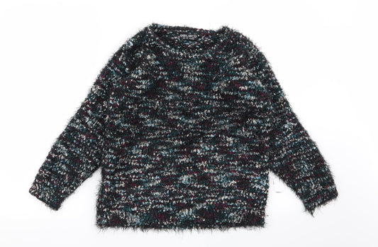 Womens UK Size 14 Select Multicoloured Pullover Jumper