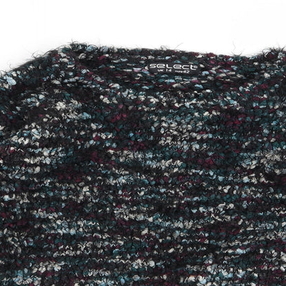 Womens UK Size 14 Select Multicoloured Pullover Jumper