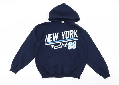 Gildan Mens Blue   Pullover Jumper Size M