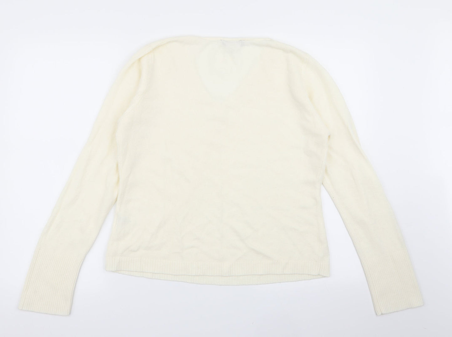 Womens UK Size 2XL ellie louise Ivory Pullover Jumper