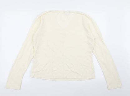 Womens UK Size 2XL ellie louise Ivory Pullover Jumper