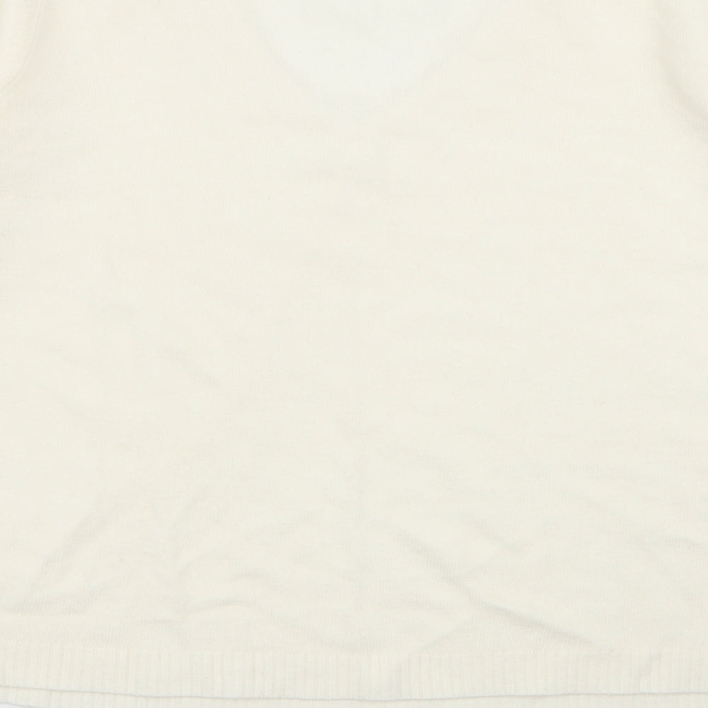 Womens UK Size 2XL ellie louise Ivory Pullover Jumper