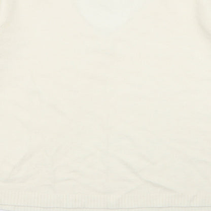 Womens UK Size 2XL ellie louise Ivory Pullover Jumper