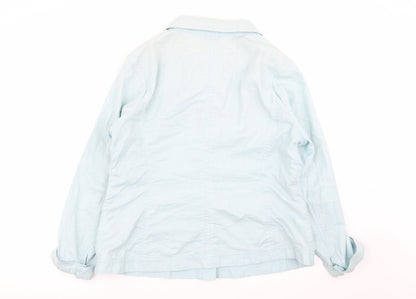 RJR.John Rocha Womens Blue   Jacket Blazer Size 16