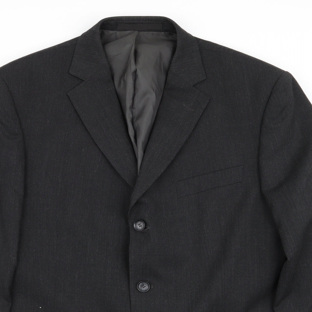 Mens UK Size 42 NEXT Regular Grey Suit Jacket