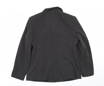 gerry webber Womens Black Polka Dot  Jacket Blazer Size 10