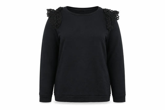 Womens UK Size M Asda George Black Pullover Jumper