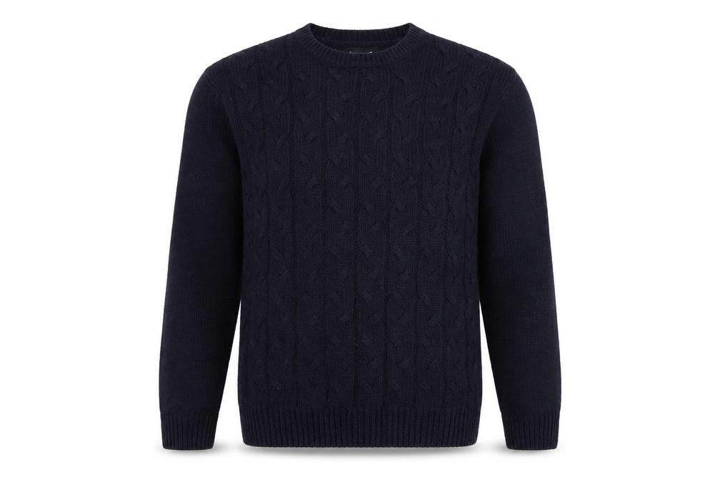 Mens UK Size 2XL industrialize Blue Pullover Jumper