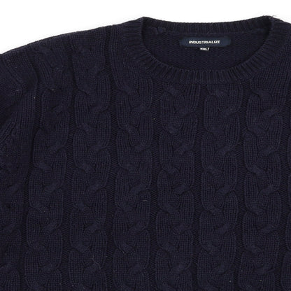 industrialize Mens Blue   Pullover Jumper Size 2XL