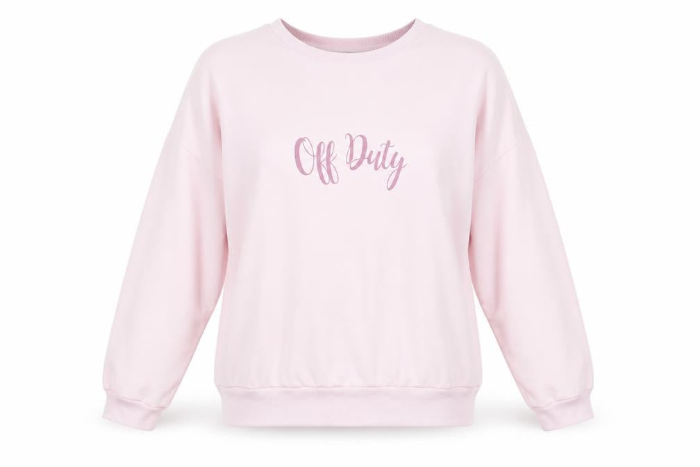 Womens UK Size L Avenue Pink Pullover Jumper