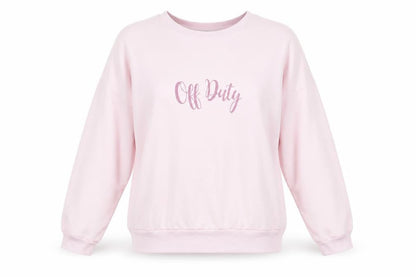 Womens UK Size L Avenue Pink Pullover Jumper