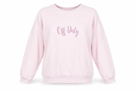 Womens UK Size L Avenue Pink Pullover Jumper