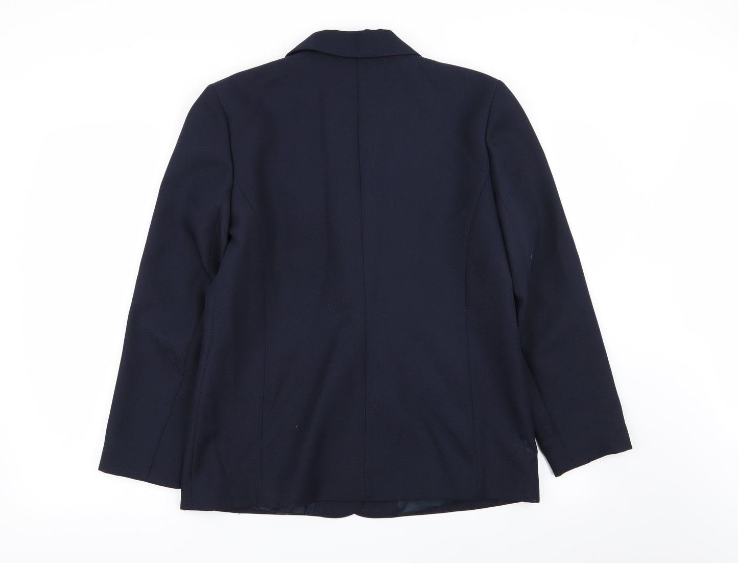 Womens UK Size 14 Preworn Regular Blue Blazer