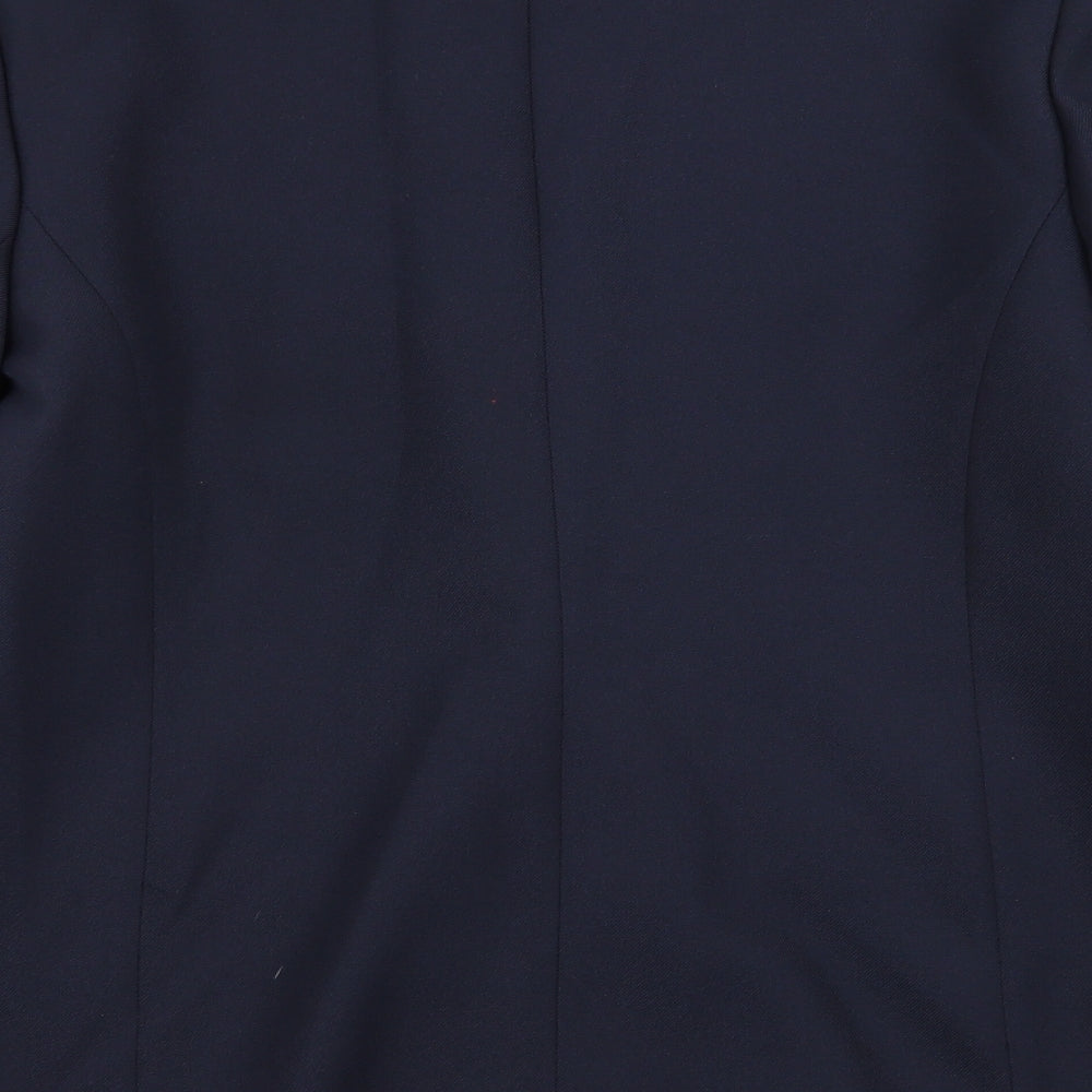 Womens UK Size 14 Preworn Regular Blue Blazer