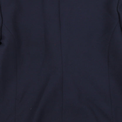 Womens UK Size 14 Preworn Regular Blue Blazer