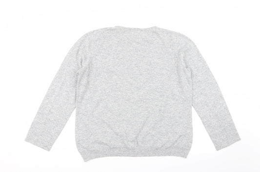 bonmarche Womens Grey   Pullover Jumper Size M
