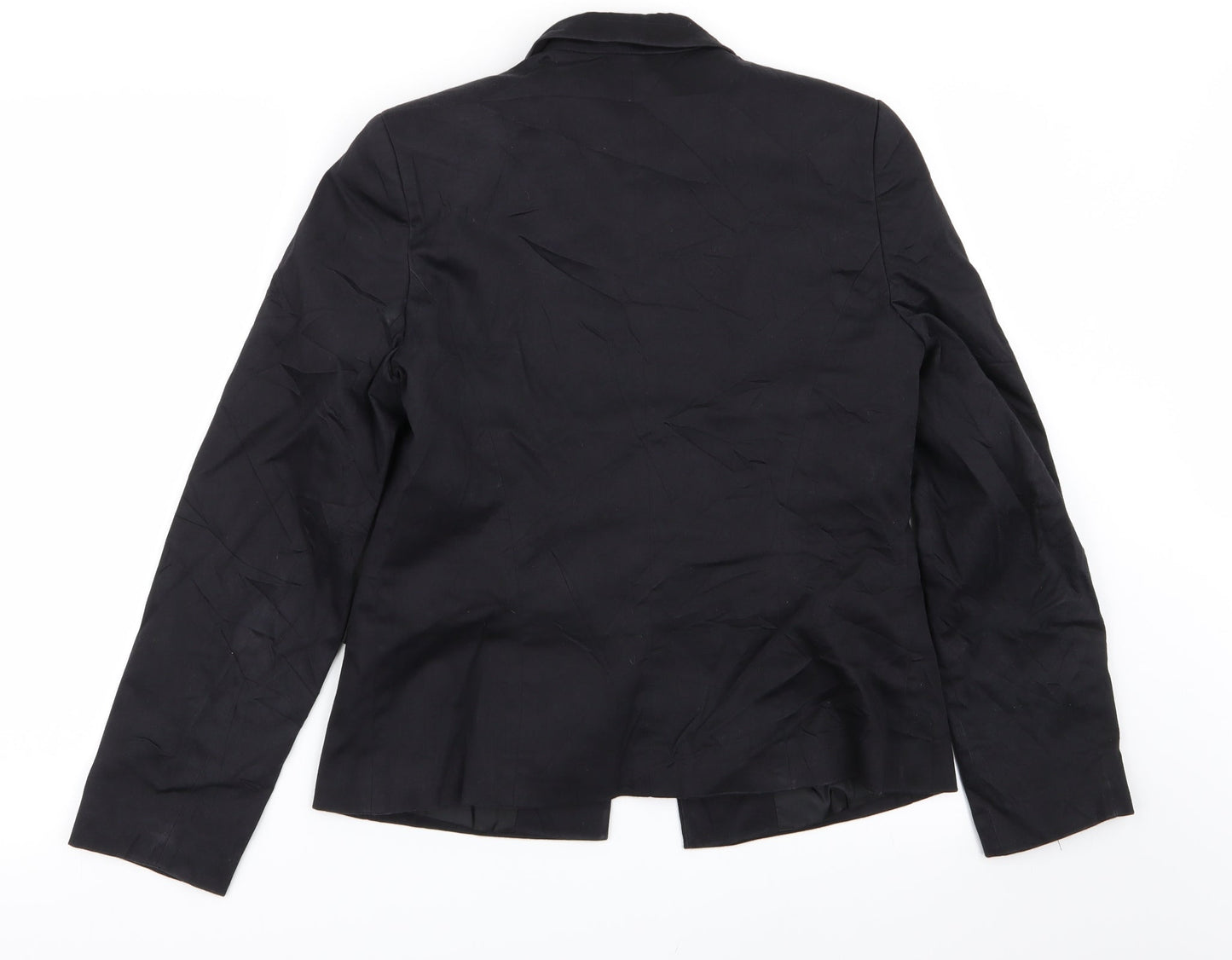 Womens UK Size 12 equation Regular Black Blazer