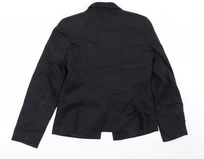 Womens UK Size 12 equation Regular Black Blazer