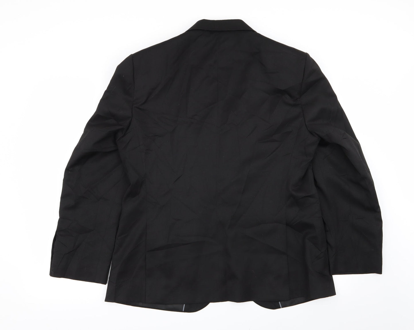 Mens UK Size 40 M&S Regular Black Suit Jacket