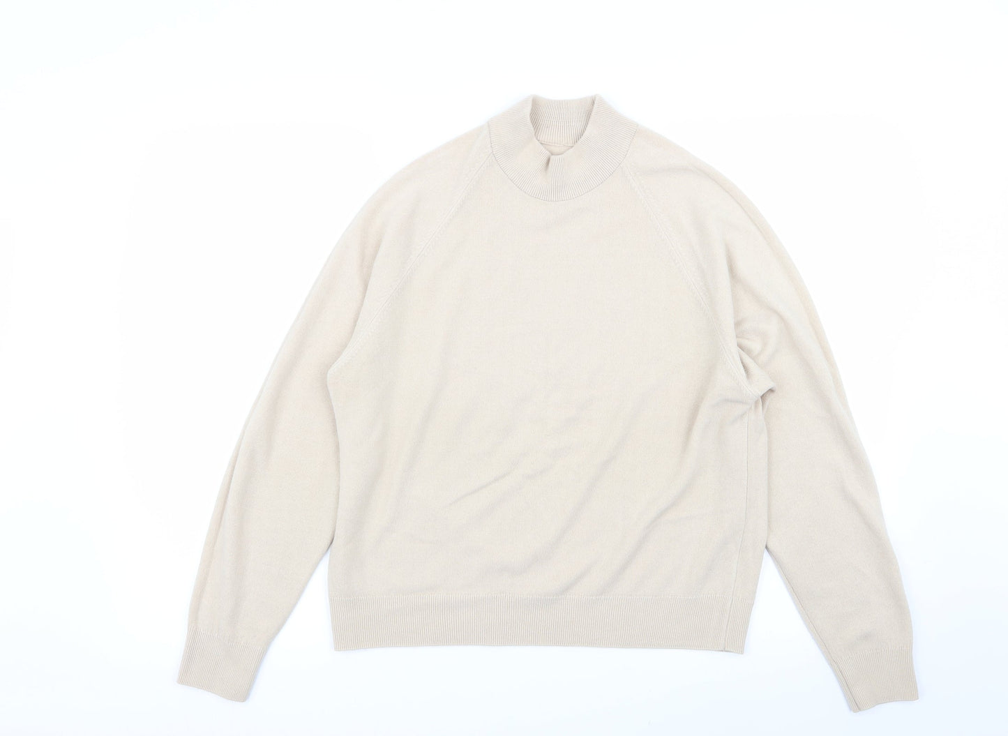 Womens UK Size 14 st michael Beige Pullover Jumper