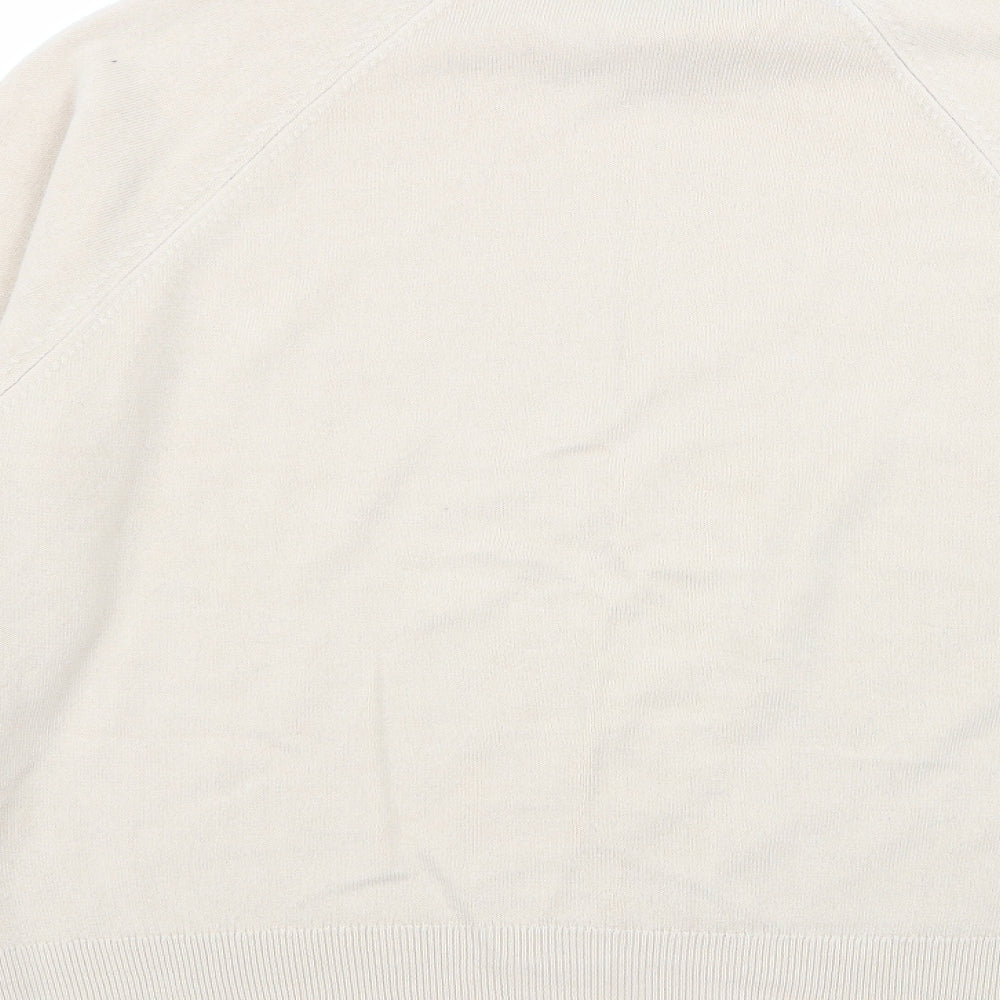 Womens UK Size 14 st michael Beige Pullover Jumper