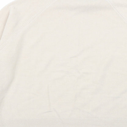 Womens UK Size 14 st michael Beige Pullover Jumper