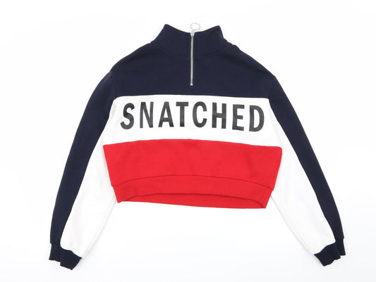 Divided by H&M Womens Multicoloured   Pullover Jumper Size XS