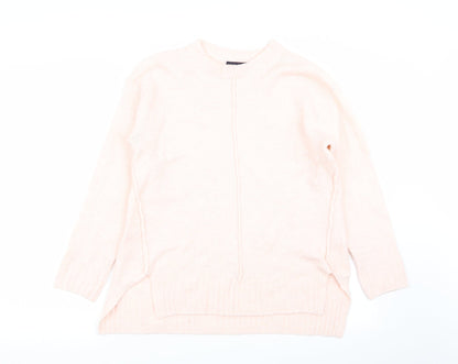 Womens UK Size S M&S Pink Pullover Jumper