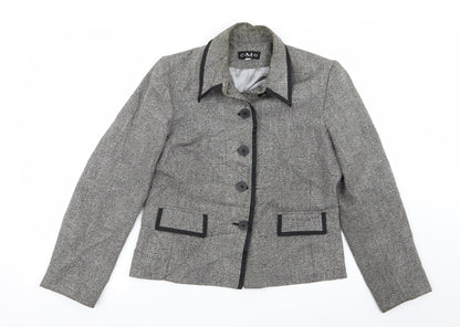 CMD Womens Grey   Jacket Blazer Size 12
