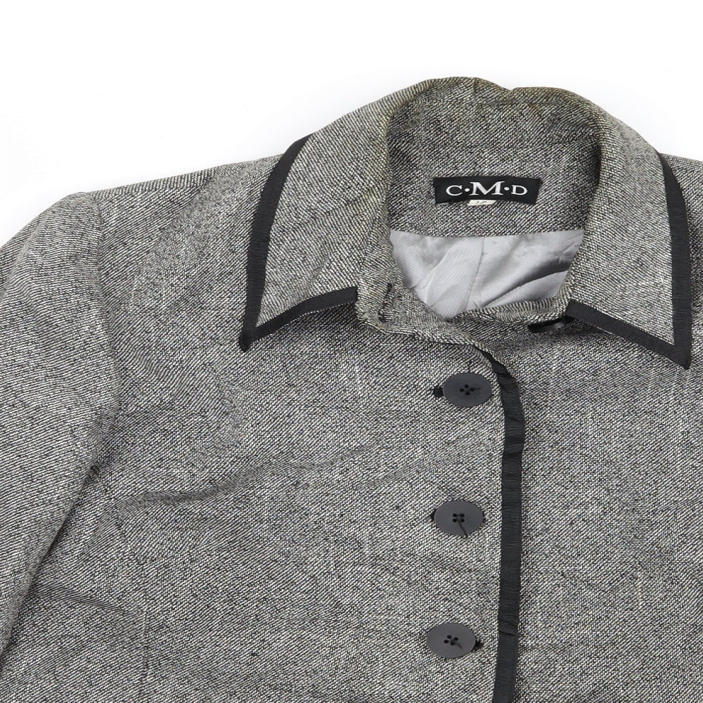 CMD Womens Grey   Jacket Blazer Size 12
